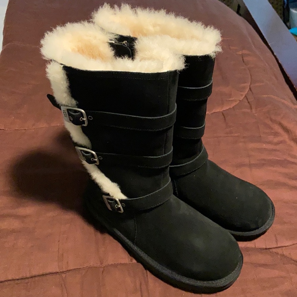 Women’s Black Suede Boots by UGG.  NWOT!